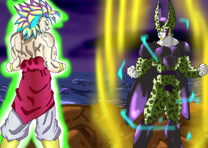 Perfect cell vs broly