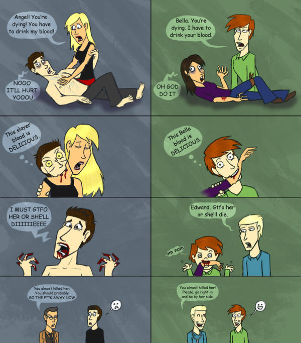 Buffy vs. Twilight - 1 by Jarjarrr on DeviantArt