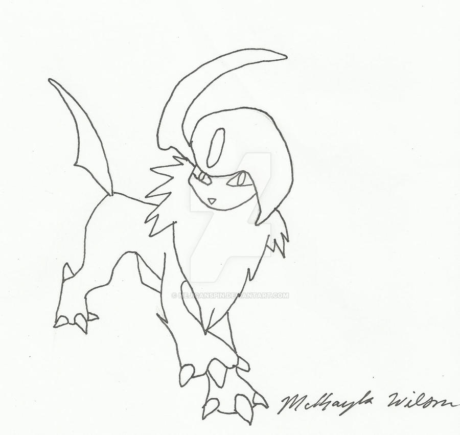 absol pokemon coloring pages - photo #34