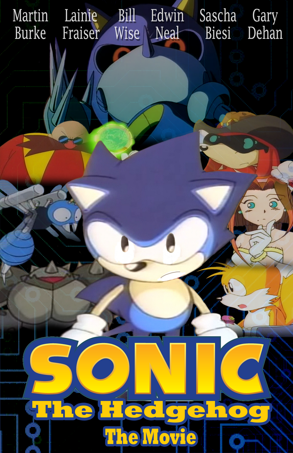 Sonic the Hedgehog The Movie Poster by Checkz3 on DeviantArt