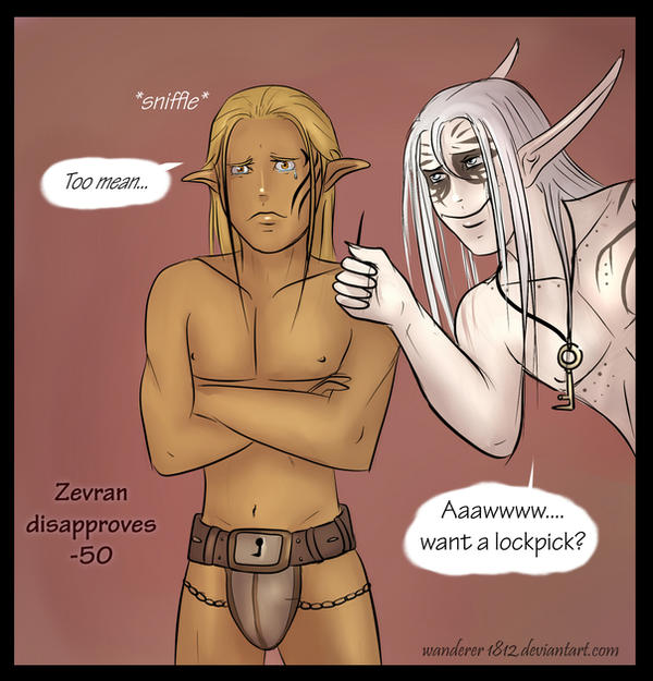 zevran_disapproves_by_wanderer1812-d4ylg