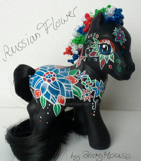Cute Custom Pony Art by BerryMouse