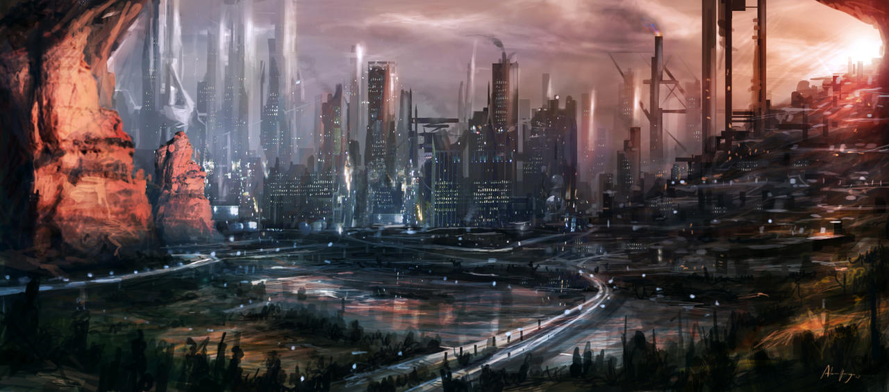 Draft City by Adam-Varga