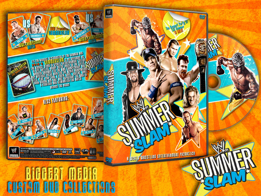 WWE Summerslam 2010 Cover by BiggertMedia