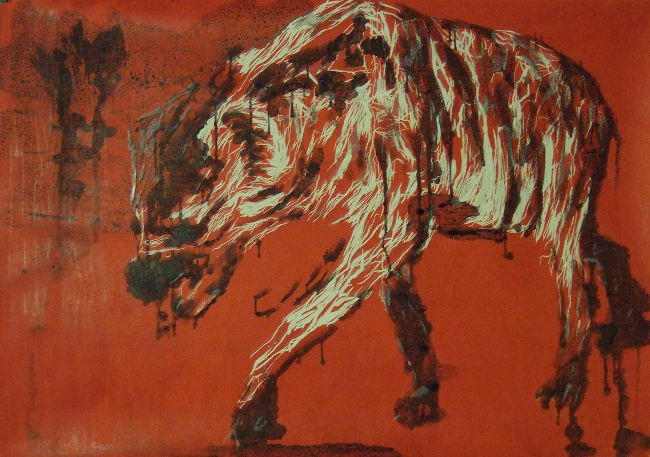Αποτέλεσμα εικόνας για hyena painting