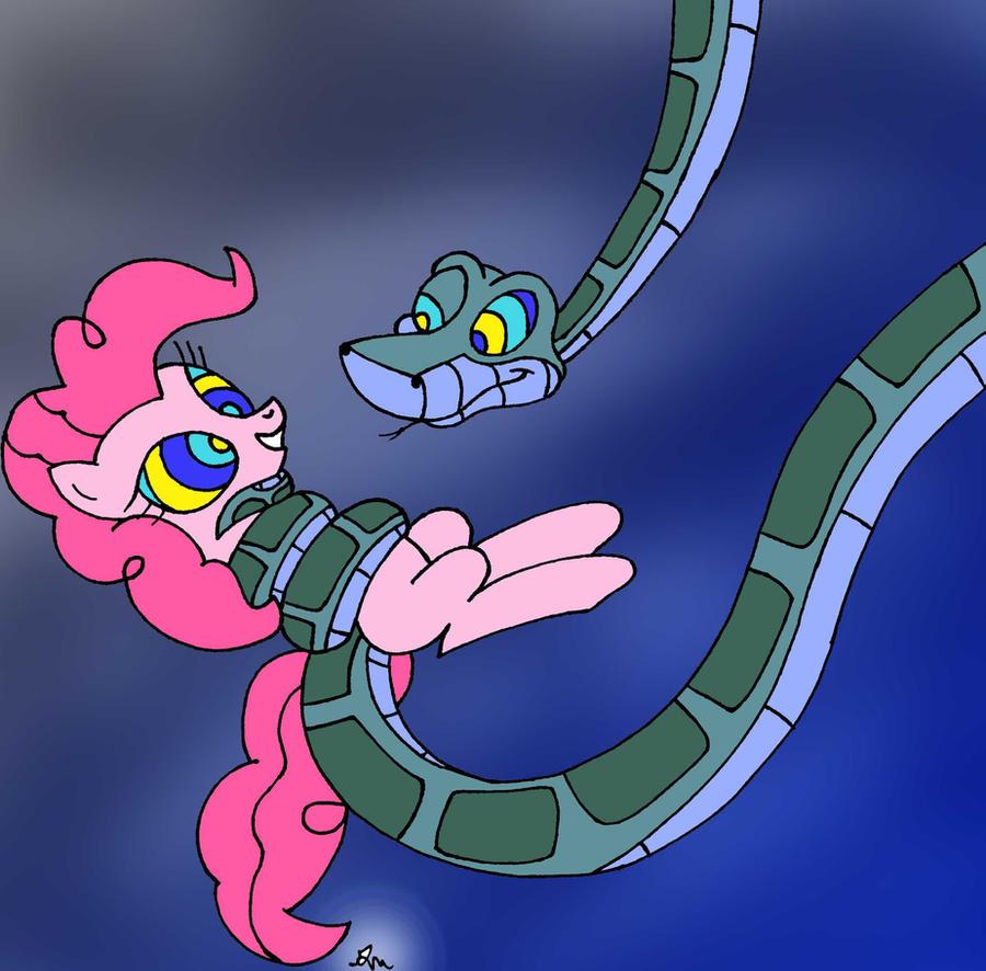 kaa_has_pinkie_pie_painted_by_lol20-d5ex