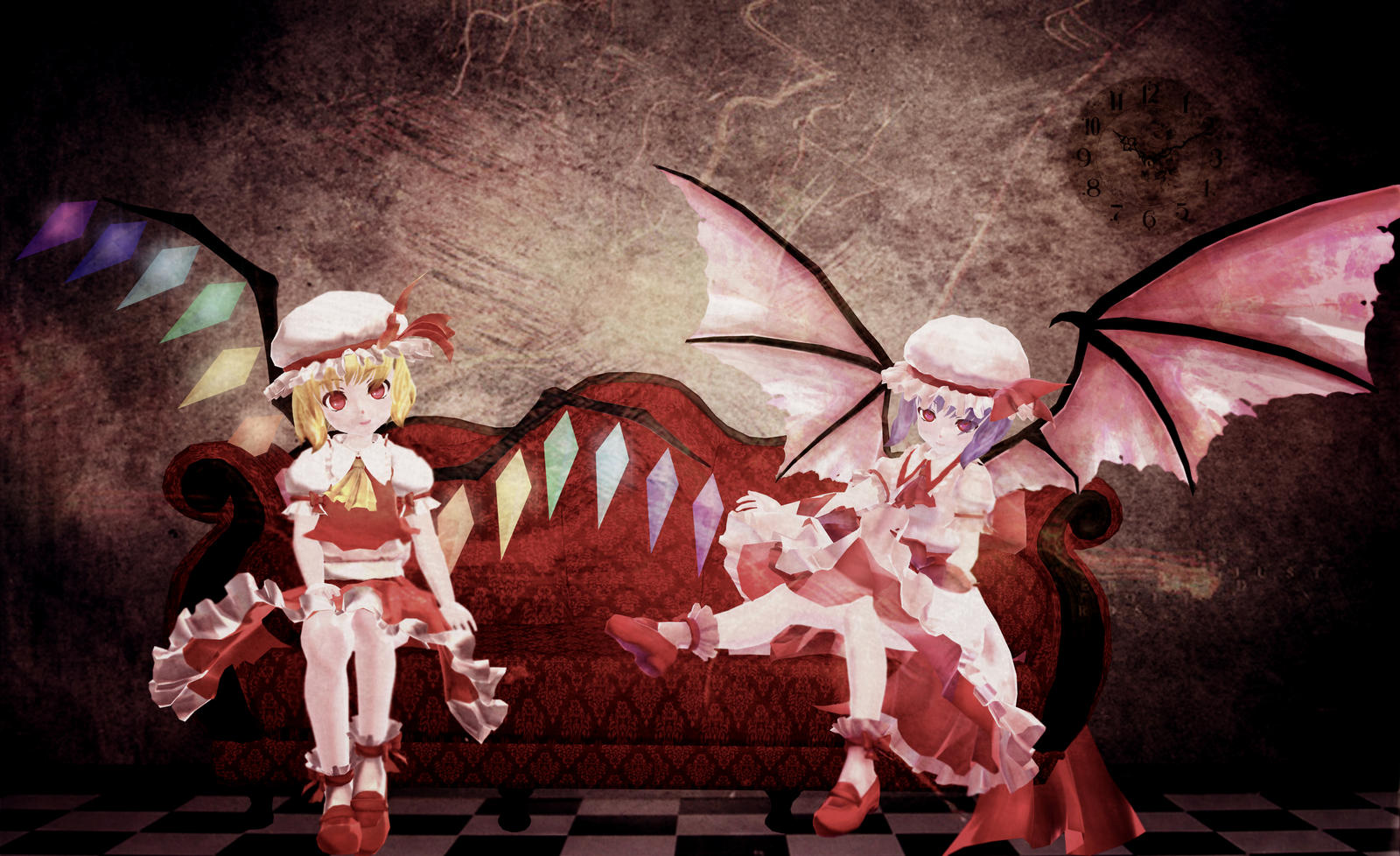 [MMD-Touhou] Remilia Scarlet and Flandre Scarlet by ...