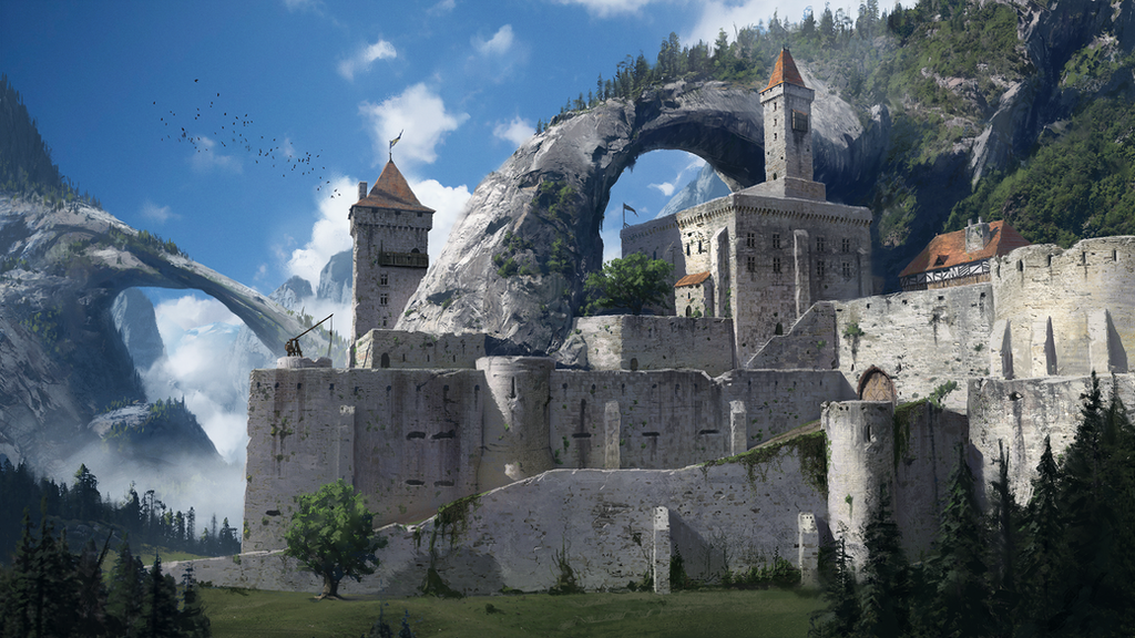 Fortress of the Arch by JeremyPaillotin on DeviantArt