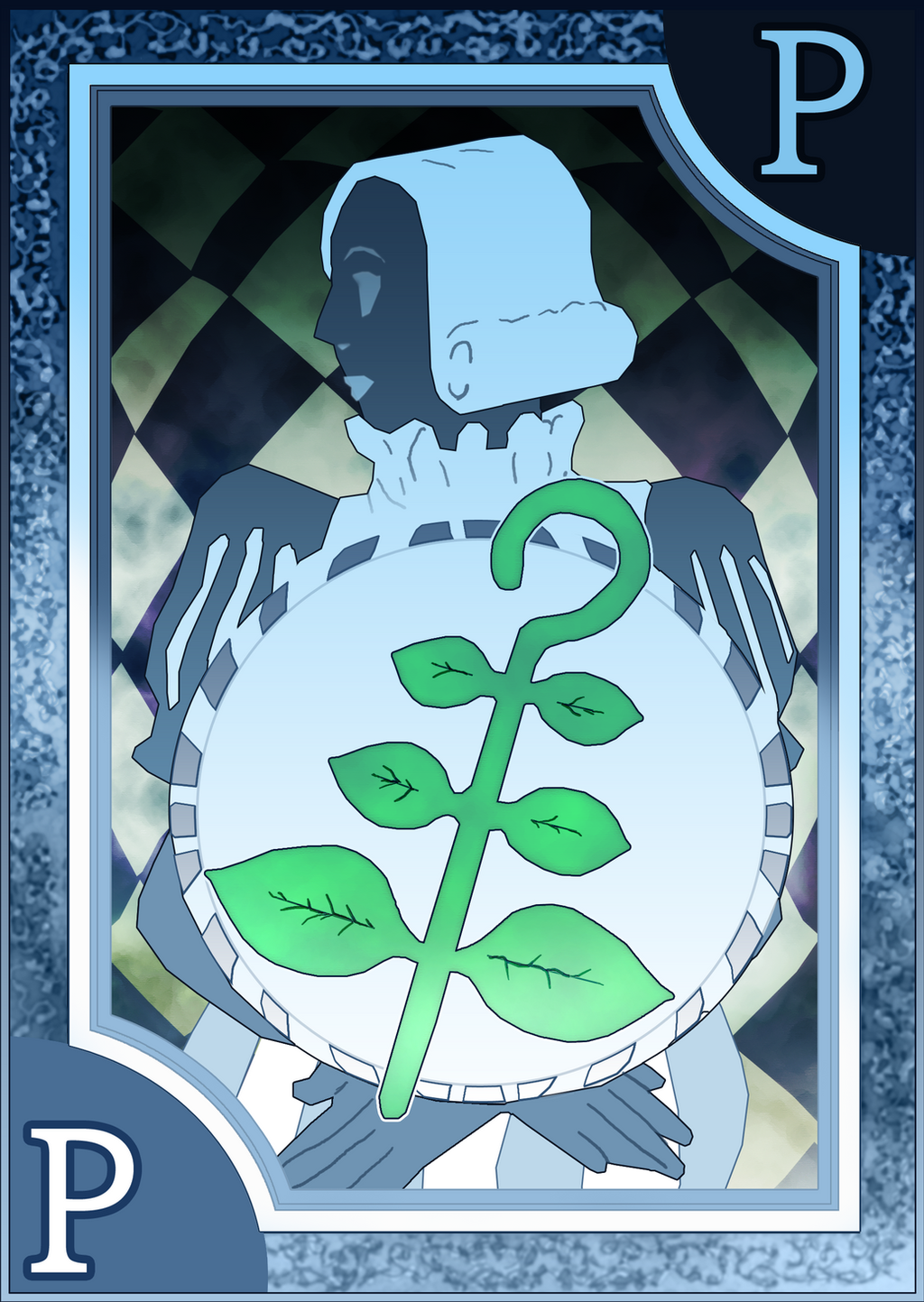 Persona 3/4 Tarot Card Deck HR Page of Wands by