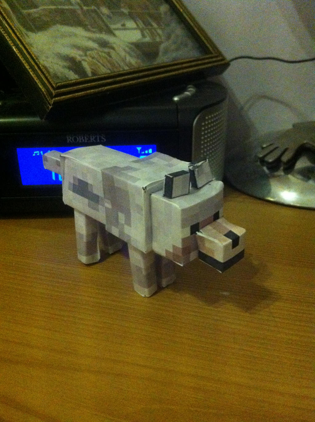 Minecraft wolf - papercraft by BritishGamerWolf on DeviantArt