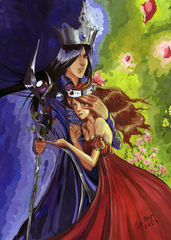 Hades and Persephone by Maryetten on DeviantArt
 Persephone And Hades Anime