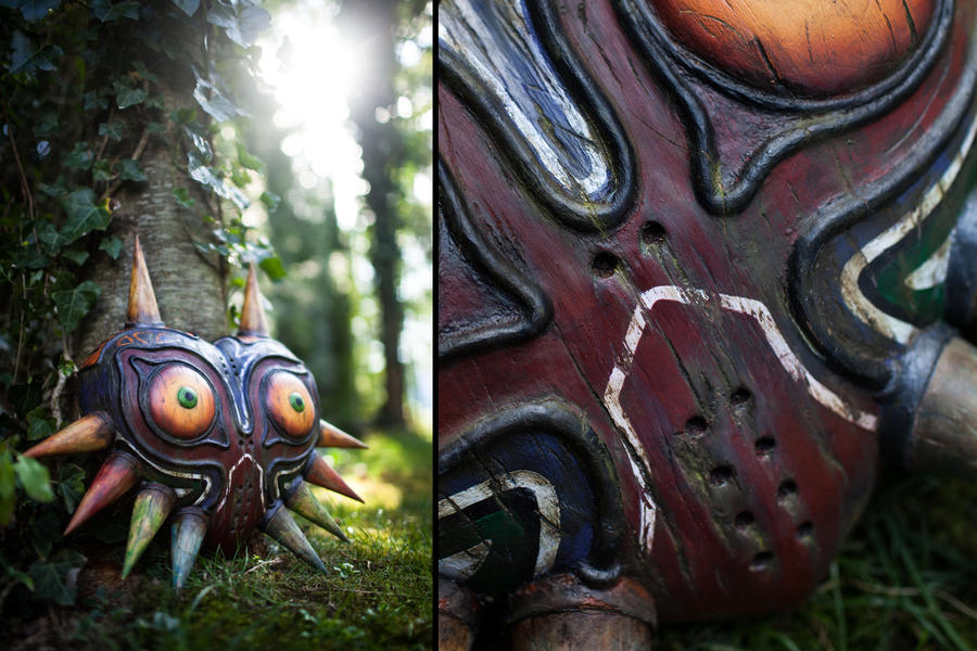 Majora's Mask - Wooden Replica by ThePropBox on DeviantArt