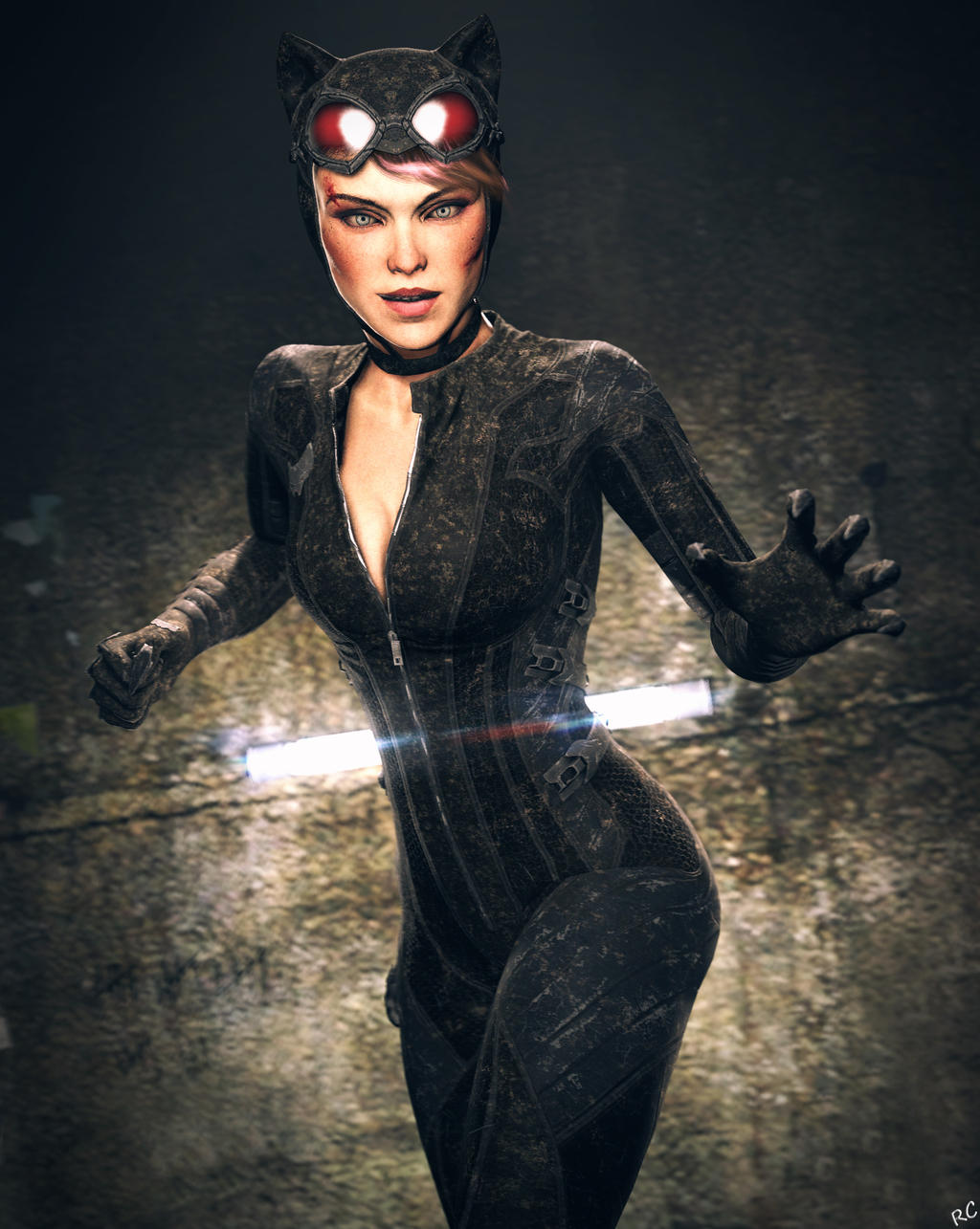 Catwoman | Arkham Knight Minecraft Skin