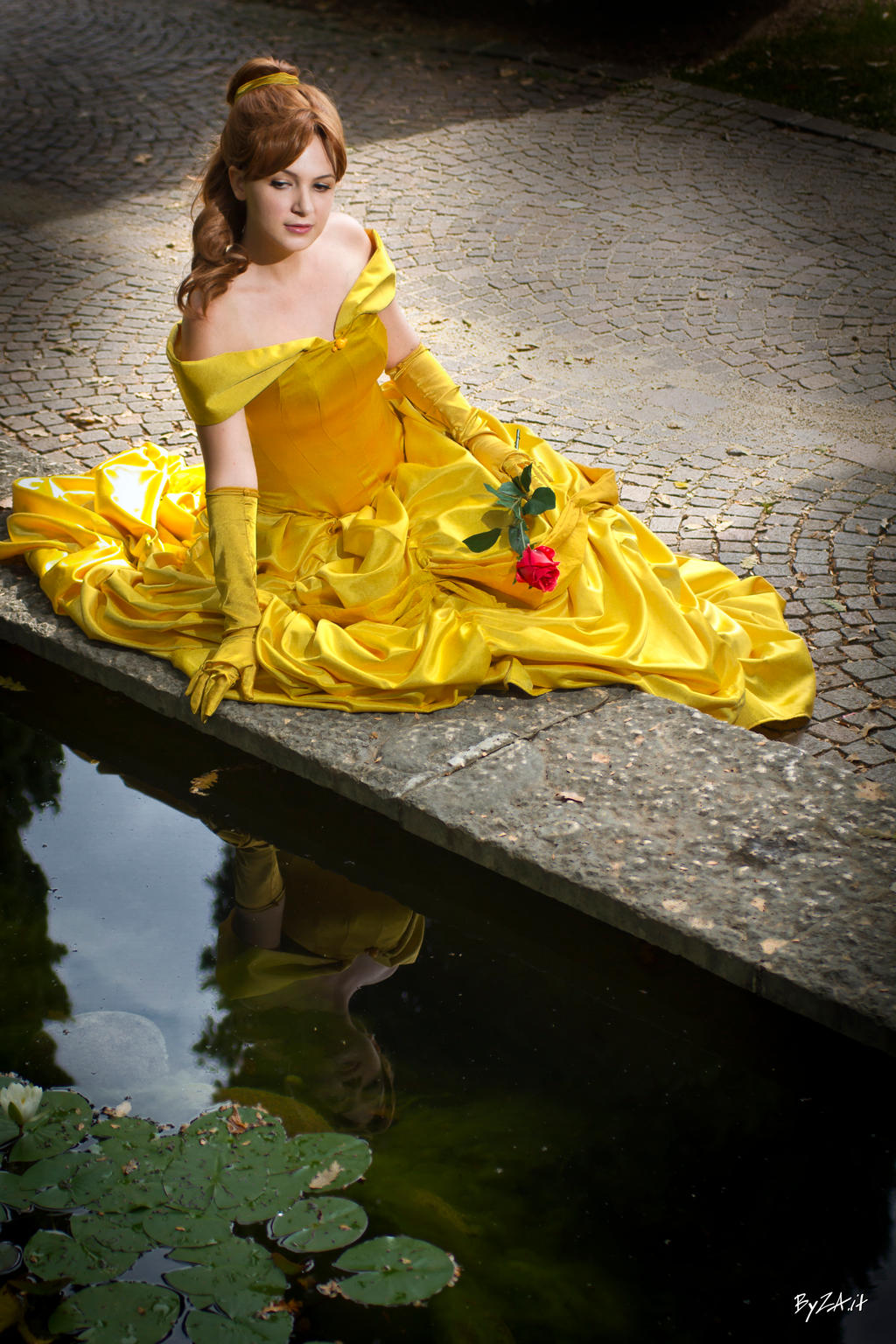 beauty and the beast belle cosplay costume