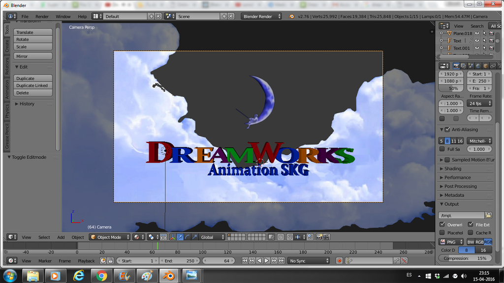 DreamWorks Animation SKG 2004 remake WIP by khamilfan2003 on DeviantArt