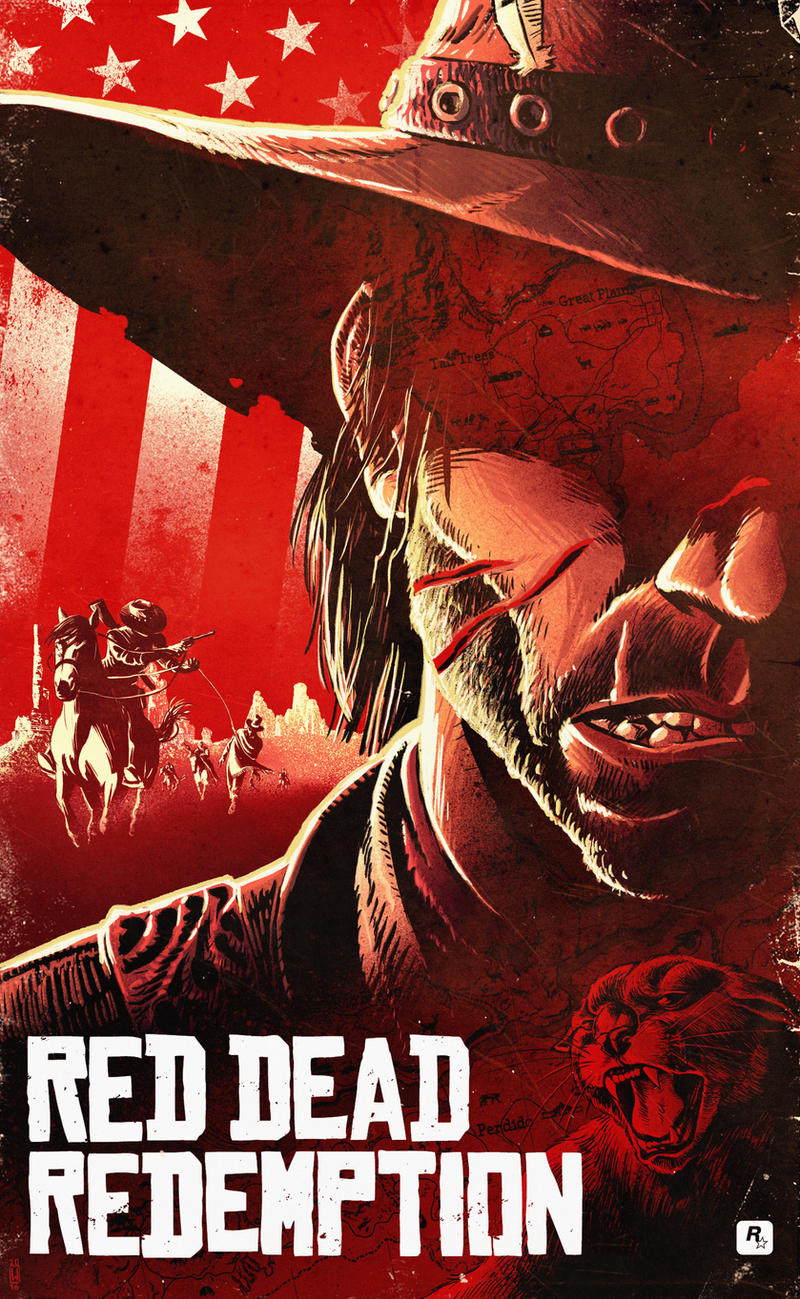 Poster Art: Red Dead Redemption