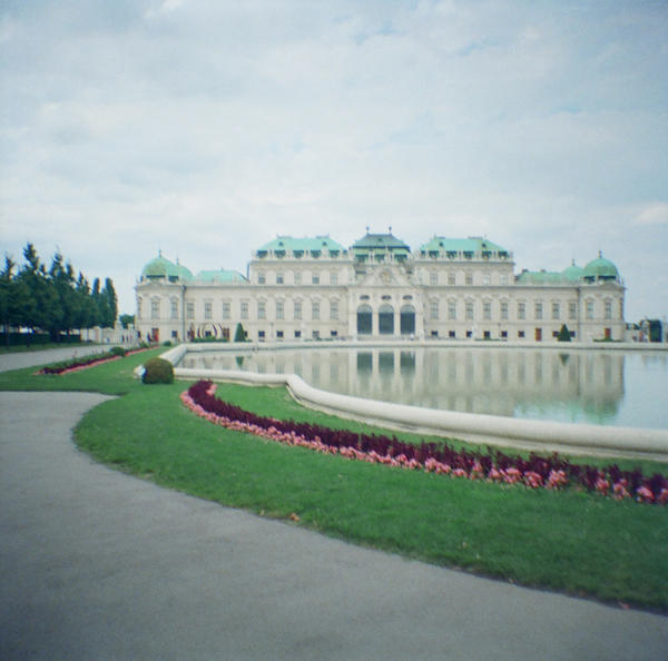 Wien in Diana Mini: Belvedere Palace I by neuroplasticcreative