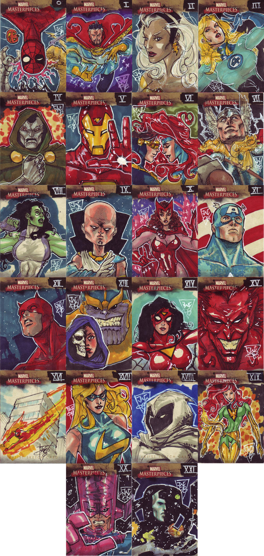 Tarot Marvel Universe by watkinschow on DeviantArt