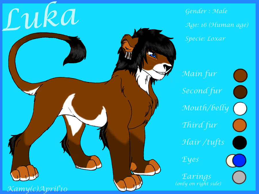 Luka New Reference Sheet by Kamis-Cafe