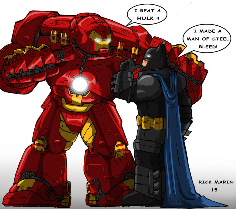 Ironman and Batman by Misterho on DeviantArt